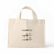 thorns canvas bag