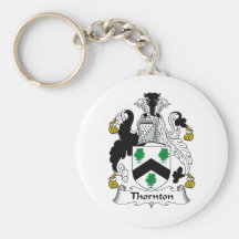 Thornton Family Crest Key Chains