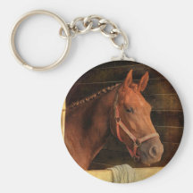 Thoroughbred Horse Keychains