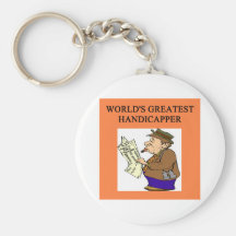 thoroughbred horse racing key chain