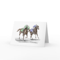 Thoroughbred Horse Racing - The Stretch