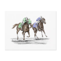 Thoroughbred Horse Racing - The Stretch
