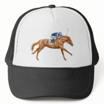 Thoroughbred Racehorse Mesh Hat