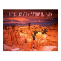 Thor's Hammer, Bryce Canyon National Park, UT Post Card