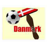 Thors Hammer Danmark Dynamite Fodbold 2014 Postcard