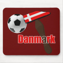 Thors Hammer Danmark Dynamite Fodbold gear Mouse Pads