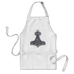 Thor's Hammer-silver aprons