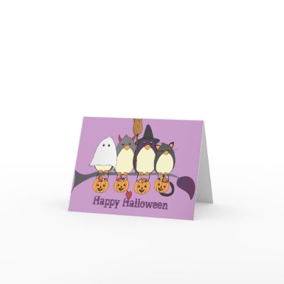 Those Birds on Halloween Cards by candystore