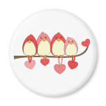 Those Birds On Valentines DAy magnets