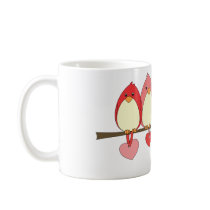 Those Birds On Valentines DAy Coffee Mug