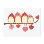 Those Birds On Valentines DAy postcards