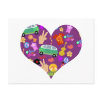 Those Groovy Days Post Card