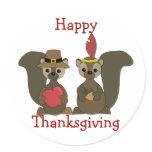 Those Thanksgiving Squirrels stickers