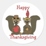 Those Thanksgiving Squirrels Stickers