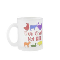 Thou Shalt Not Kill Coffee Mug