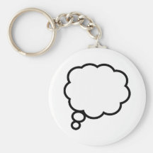 Thought Bubble Keychain