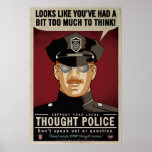 Thought Police Poster posters