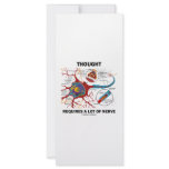 Thought Requires A Lot Of Nerve (Synapse) rack cards