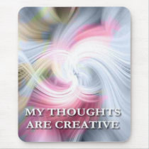 Thoughts-Affirmations-motivating mousepads
