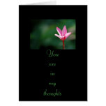 Thoughts Card