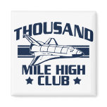 Thousand Mile High Club magnets