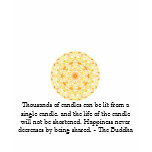 Thousands of candles can be lit from a single..... t-shirts