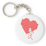 Thousands Of Hearts - Emo Alternative Grunge Rock Key Chains