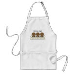Three American Water Spaniels Apron