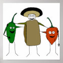 Three Amigos Poster posters