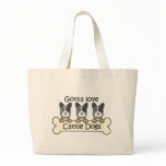 Three Australian Cattle Dogs bags
