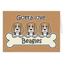 Three Beagles