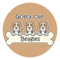 Three Beagles