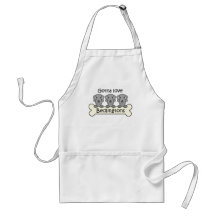 Three Bedlington Terriers Aprons