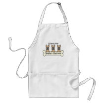 Three Belgian Malinois Aprons