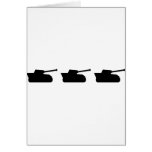 three black tanks icon cards