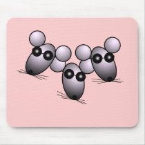 Three Blind Mice Mousepad