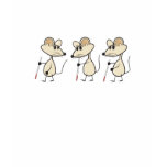 three blind mice t-shirts