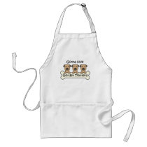 Three Border Terriers Apron