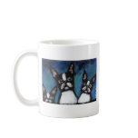 Three Boston Terriers design Mugs