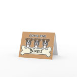 Three Boxers cards