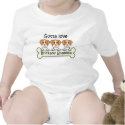 Three Brittany Spaniels t-shirts