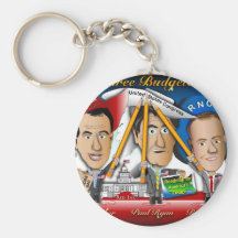 Three Budgeteers from Wisconsin Keychains