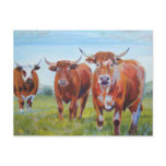 Three  Bulls Painting