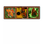 Three Butterflies 03 t-shirts
