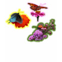 Three Butterflies t-shirts