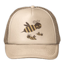 Three Buzzin Bees Trucker Hat