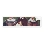 Three Children With Dog By Anguissola Sofonisba bumper stickers