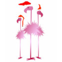 *Three Christmas Flamingos t-shirts