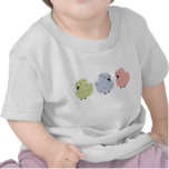 Three colourful birdies Cute child tshirt