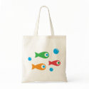 Three Cute Fish bags